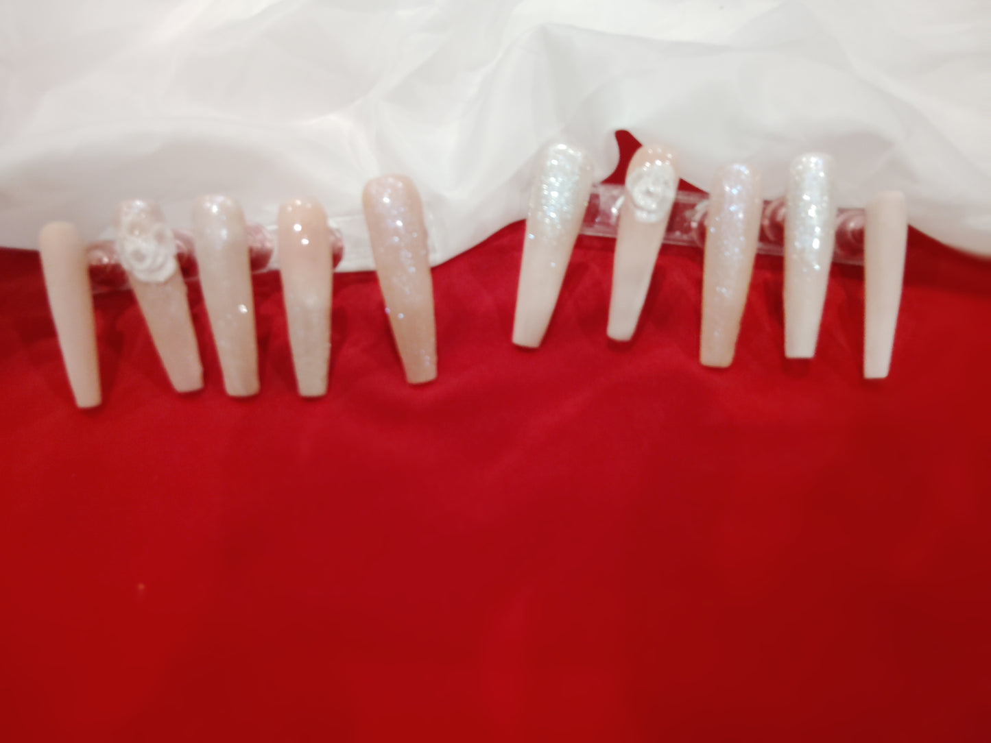 Pink Rose Ombre Press-On Nails β Soft Romantic Glow